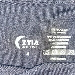 Zyia Active Women's Black Leggings